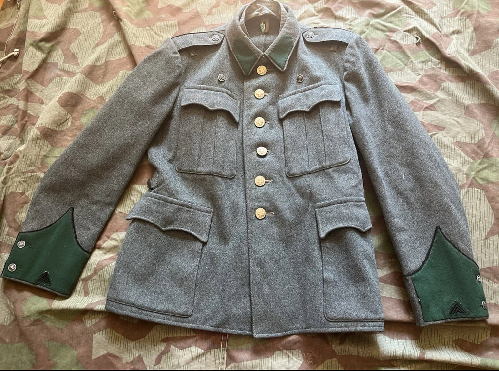Rare WW2 Swiss army mountain elite infantry carabiner soldier uniform ord.40 mid to late war