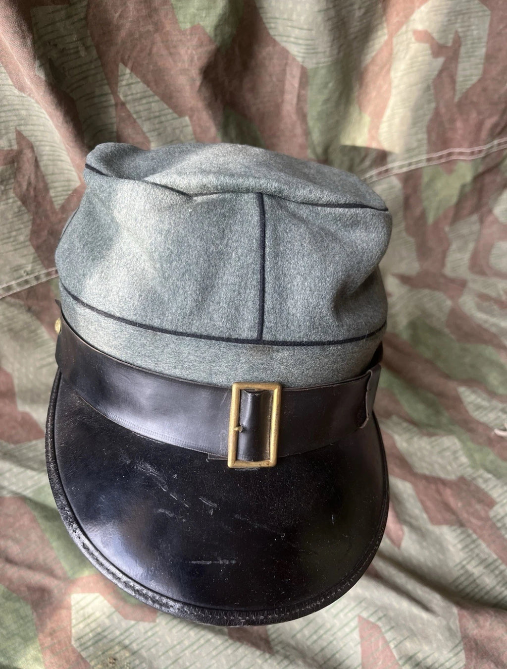 WW1/interwar/WW2 Swiss army NCO officer visor cap hat uniform ord.1917