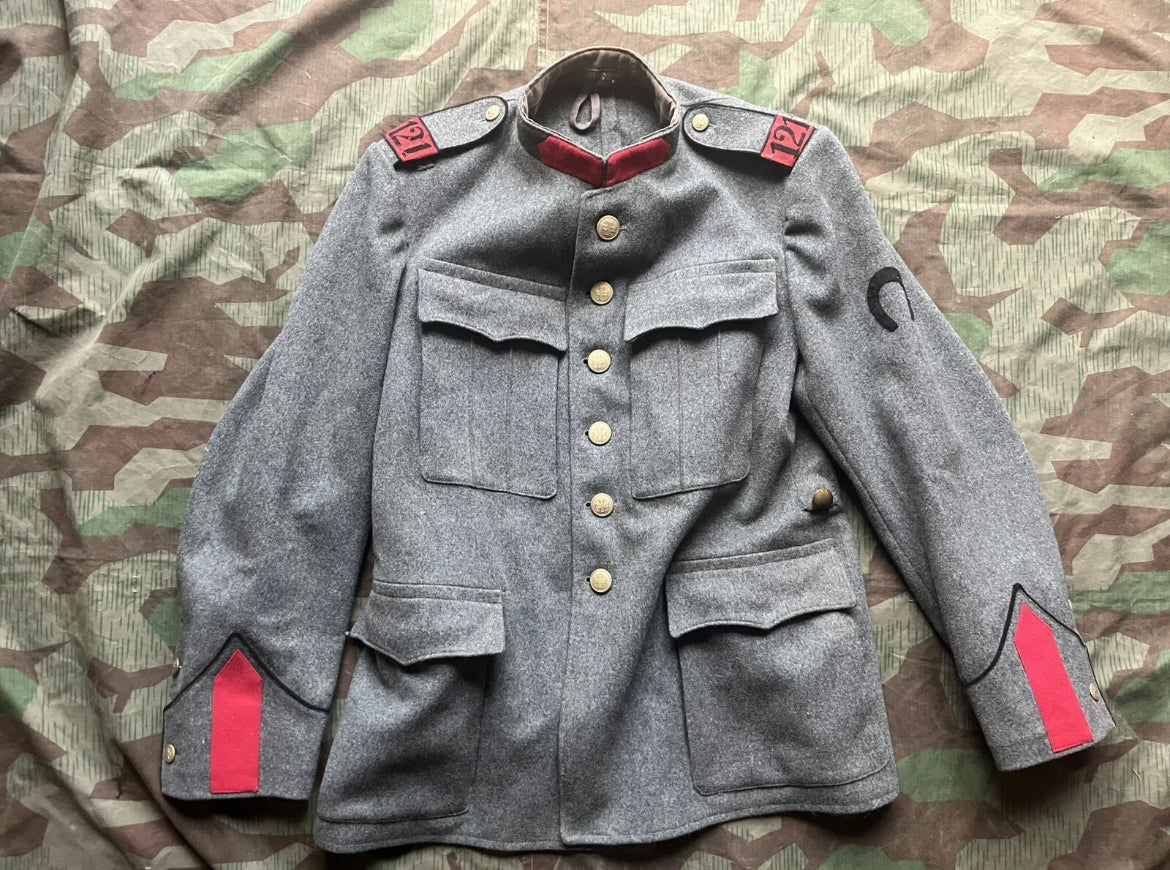Interwar\ WW2 Swiss army jacket logistics train supplies uniform soldier ord.26 early war
