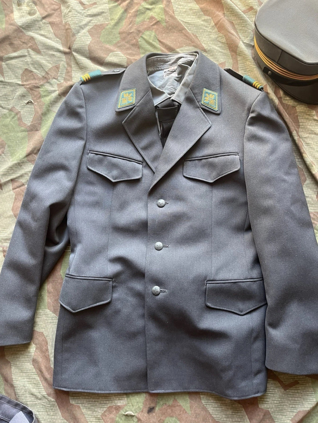 Cold War/modern Swiss army service uniform complete captain officer supplies troops