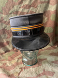 Cold War Swiss army first major lieutenant officer visor cap hat kepi uniform ord.1949