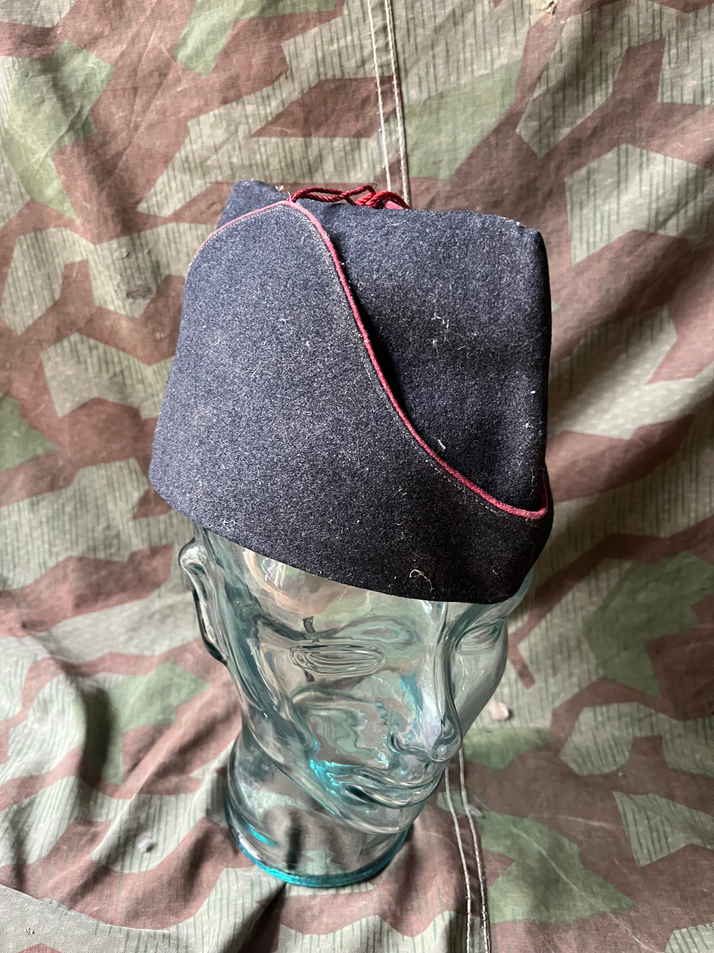 19th century Swiss army all troops side cap hat uniform soldier ord 1875