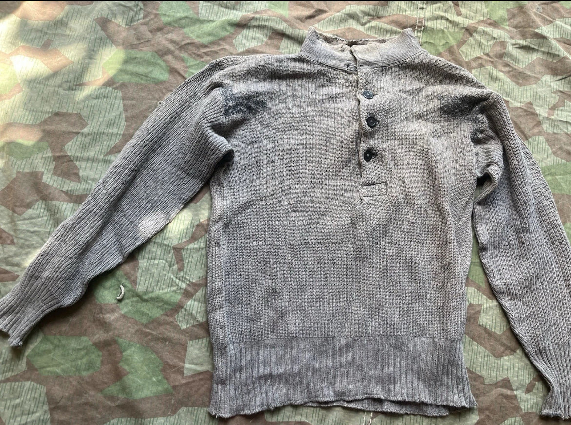 WW1/interwar/WW2 Swiss army pullover sweater uniform soldier lismer ord.1914