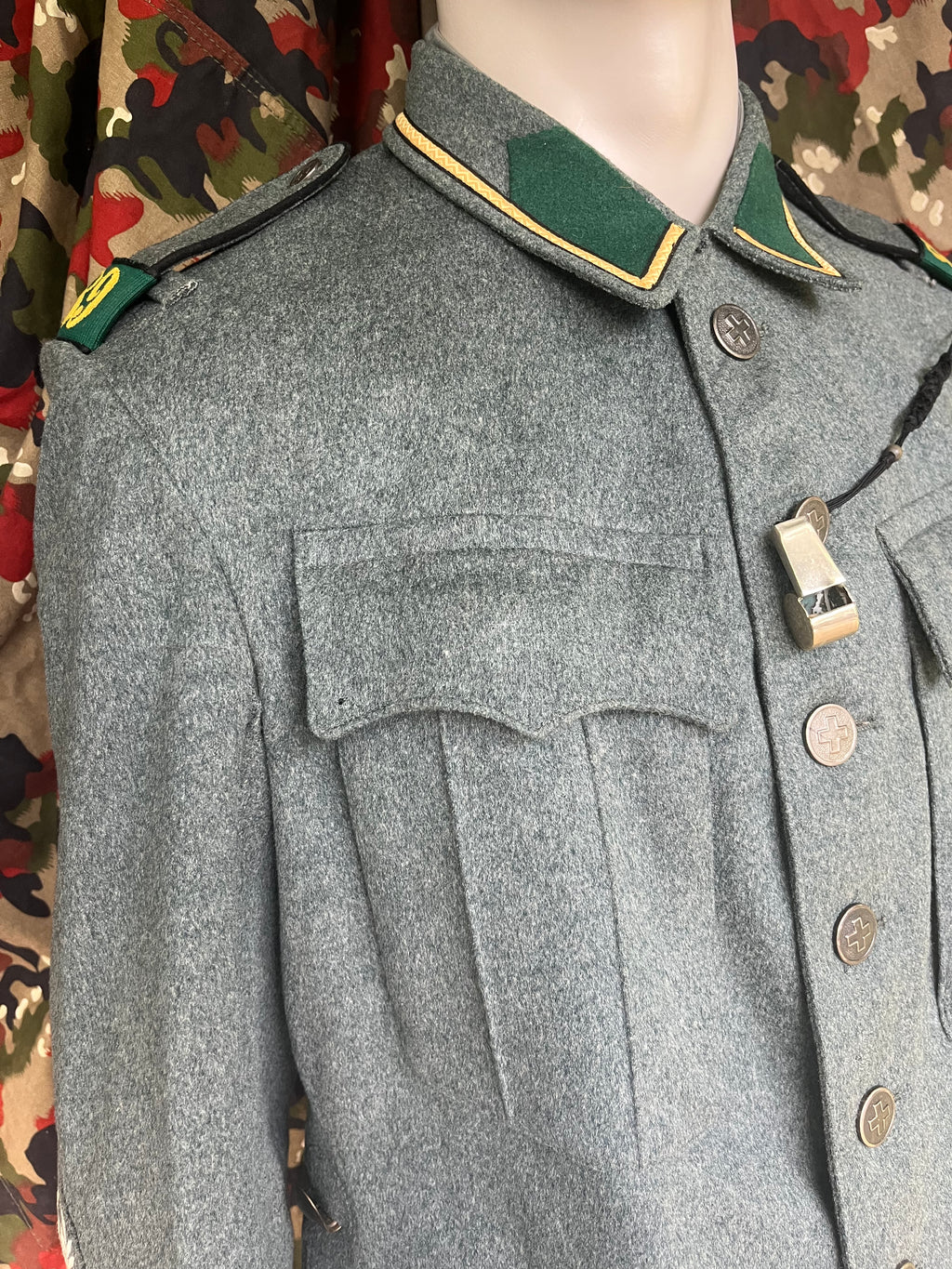 WW2 Swiss army sergeant NCO infantry rifleman jacket uniform ord.40 mid to late war tunic