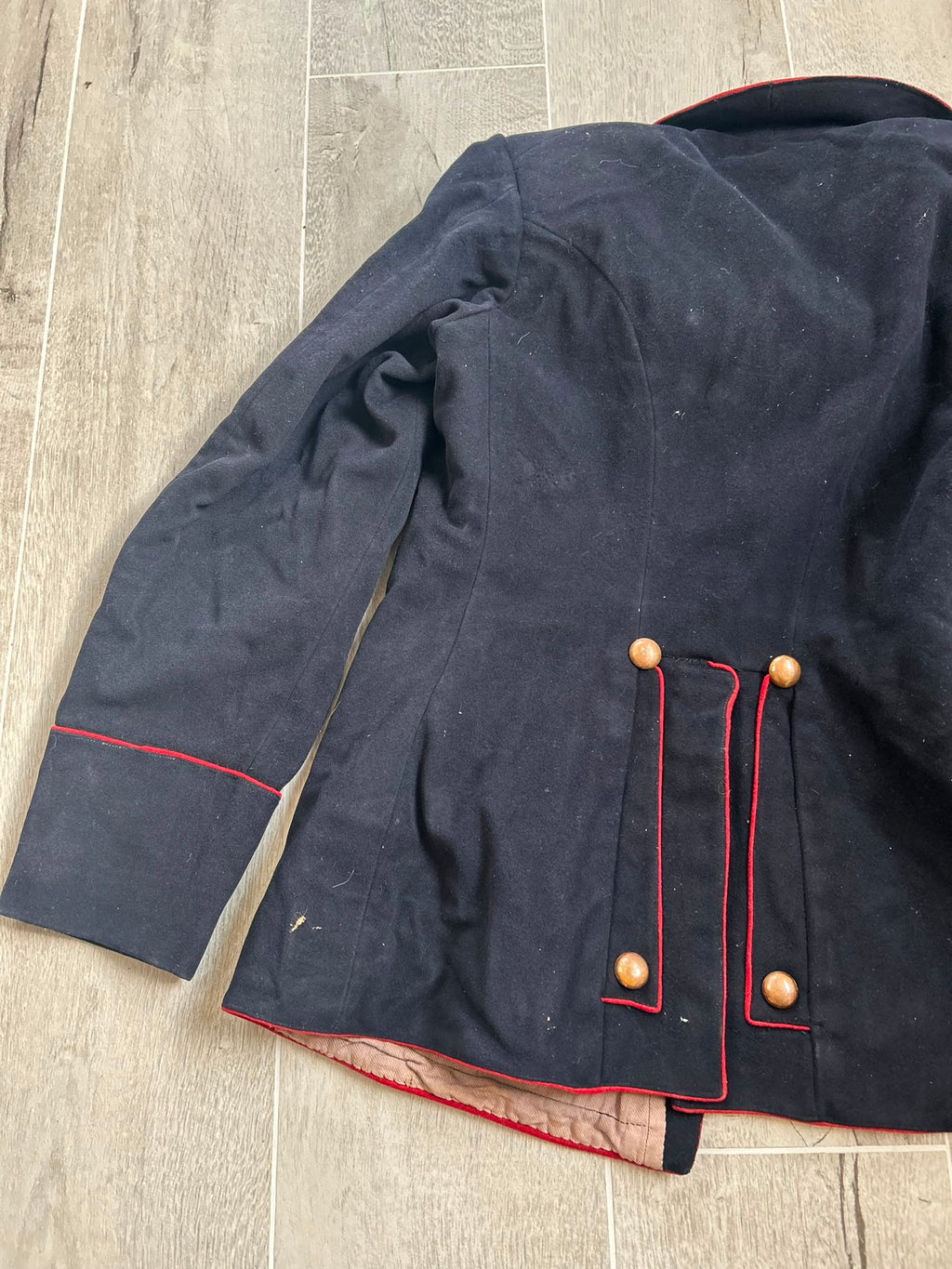 19th century ord.1875 Swiss army artillery jacket uniform soldier wool