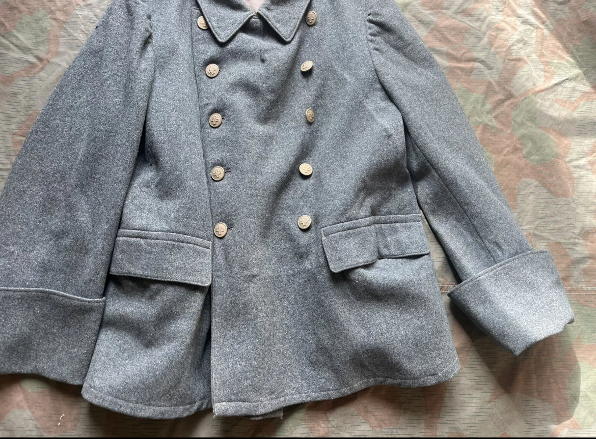 Interwar/ww2 Swiss army short coat jacket field uniform soldier mountain troops maneuvers ord.26 early war