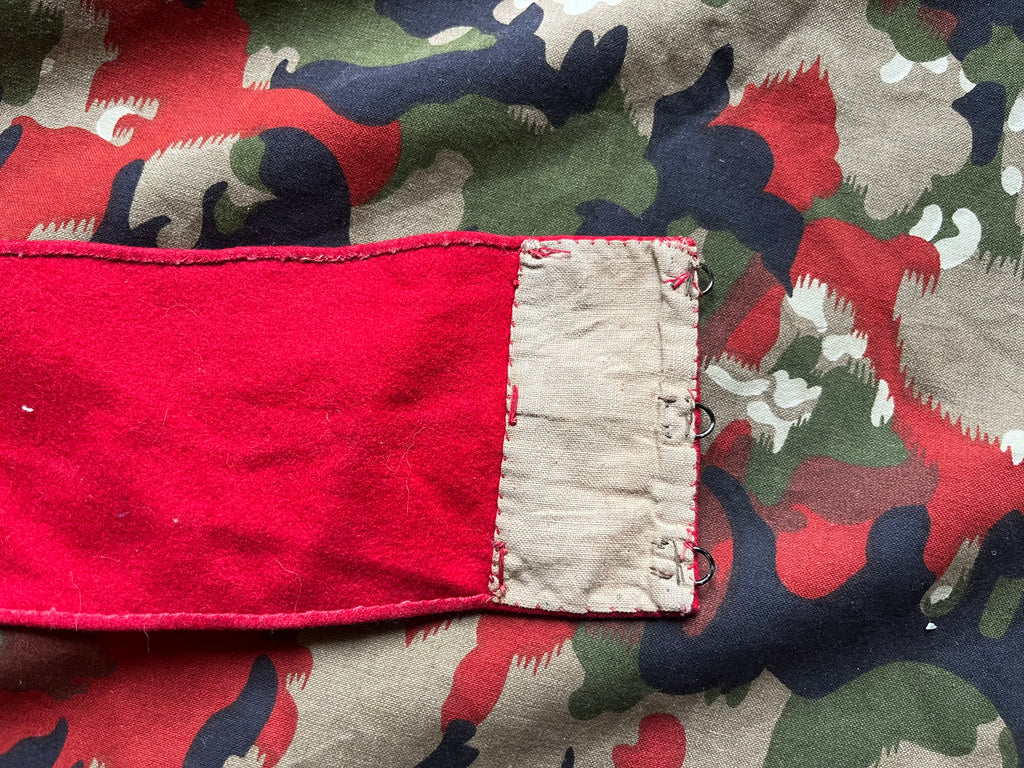 19th century and WW1 Swiss army armband white cross red flag