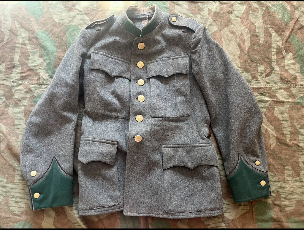 Rare interwar/WW2 Swiss army carabiner elite infantry jacket uniform jacket ord.26 early war