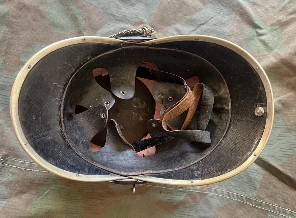 WW1 Swiss army cavalry rider shako tschako schako hat cap ord.1898 uniform soldier
