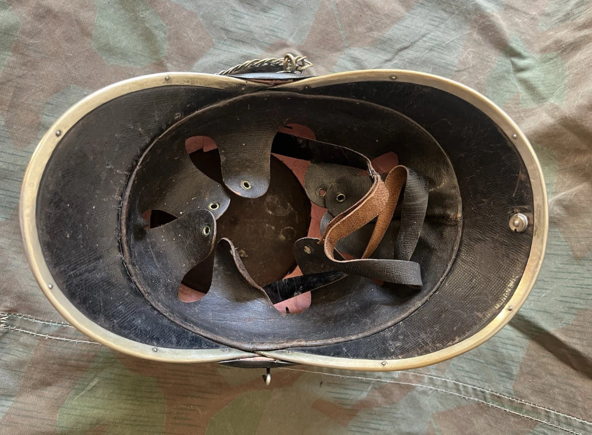 WW1 Swiss army cavalry rider shako tschako schako hat cap ord.1898 uniform soldier