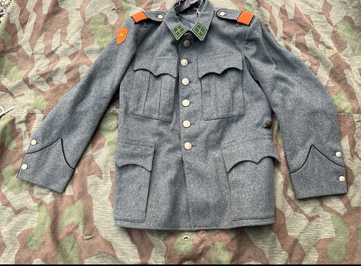 WW2/ early cold war Swiss army infantry jacket conversion soldier uniform ord40/49