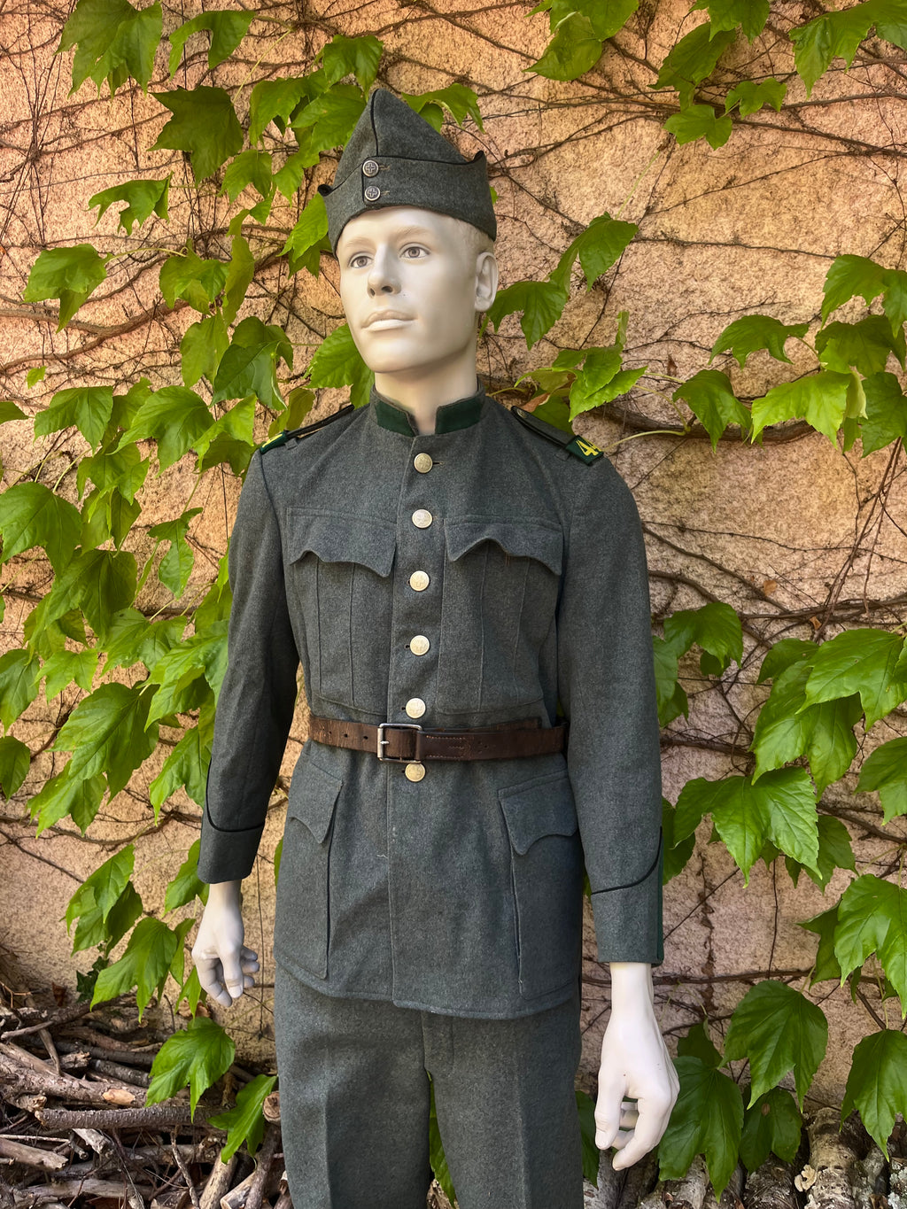 WW2 Swiss army complete service uniform light ord.26 early war soldier infantry rifleman