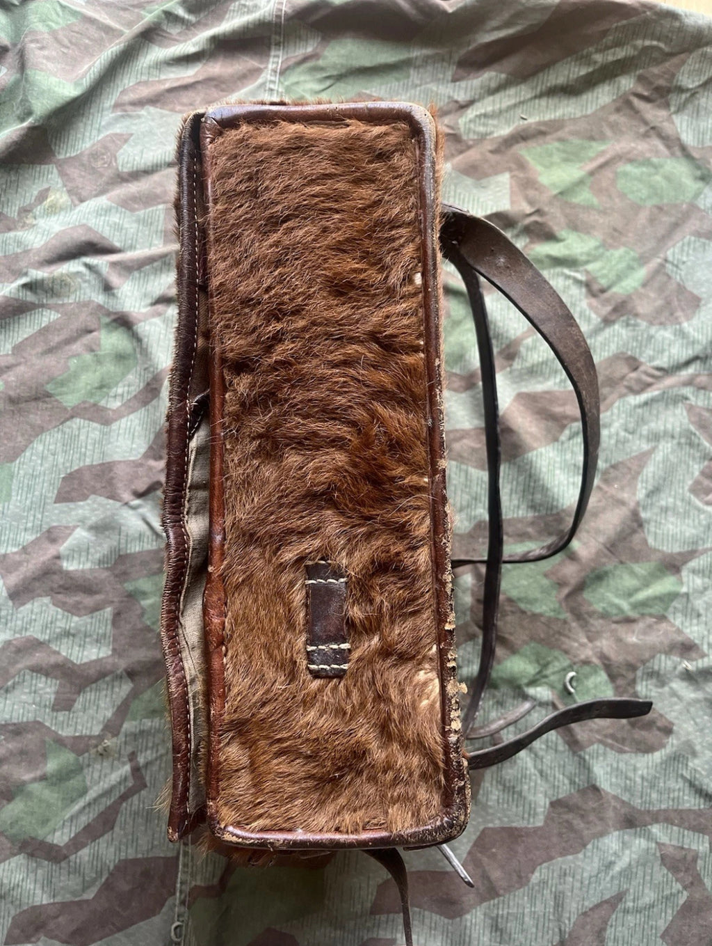 WW1/interwar/WW2 Swiss army backpack artillery model square haversack uniform soldier