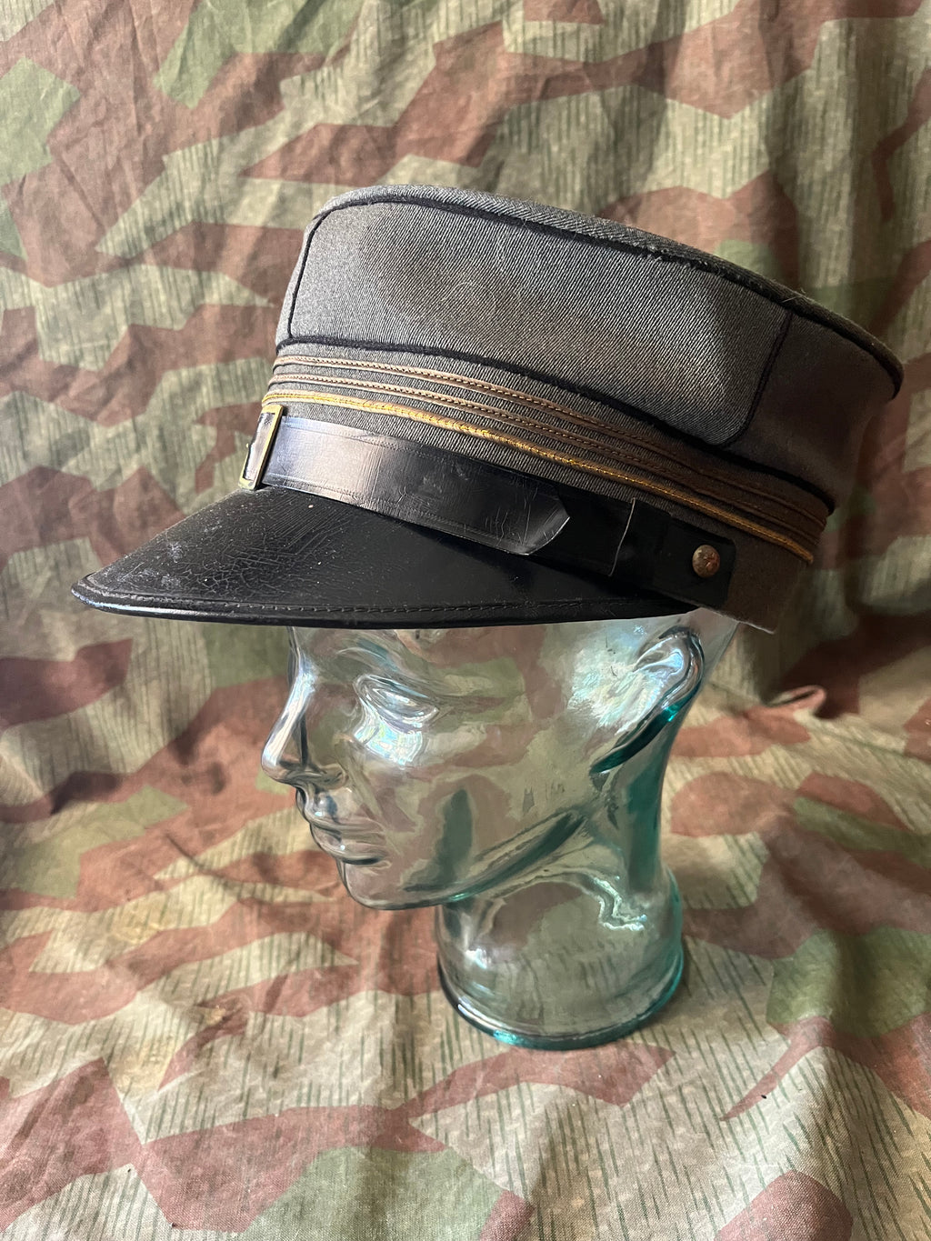 WW2 Swiss army captain officer visor cap hat kepi uniform ord.1926