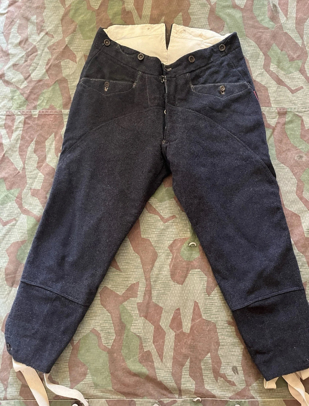WW1 Swiss army pants riding cavalry artillery cyclist rider breeches ord.1898