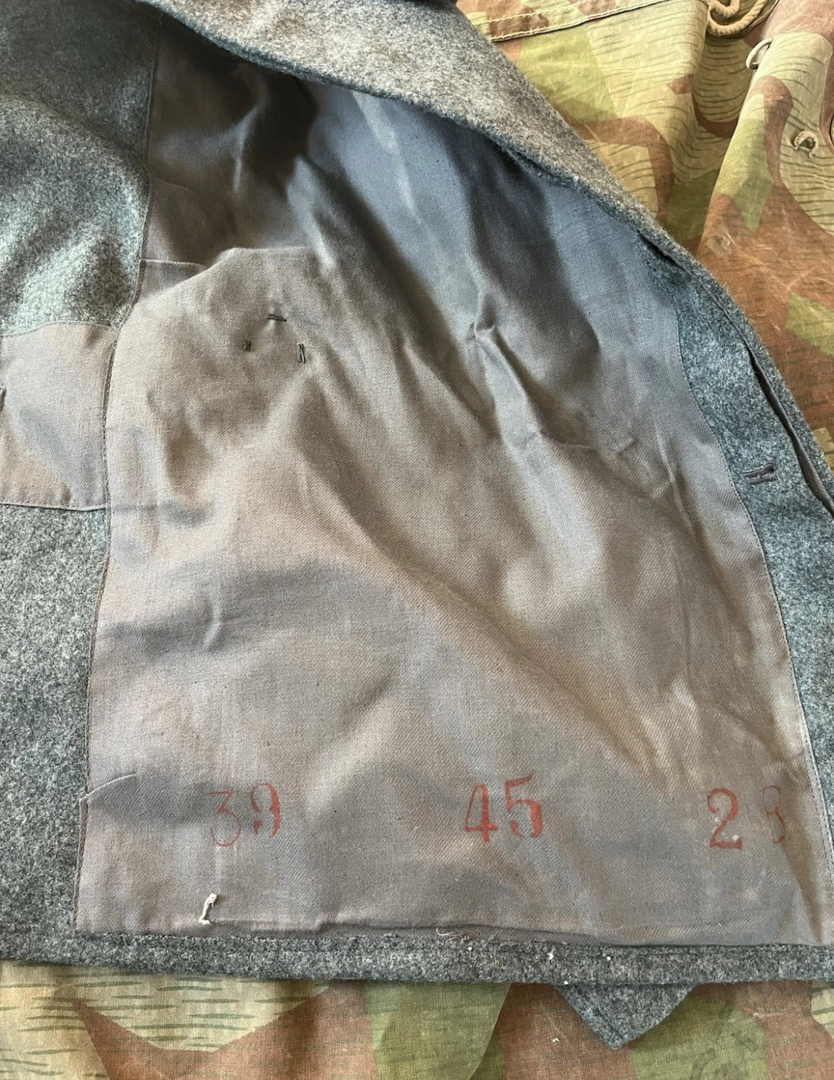 Really rare interwar/ WW2 Swiss army field jacket uniform maneuvers sergeant NCO ord.26 early war