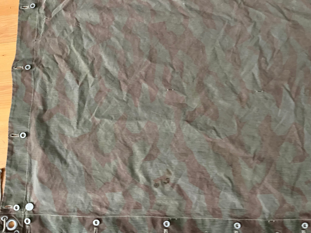 WW2 Swiss army tent half canvas field cover camo model 1906/33