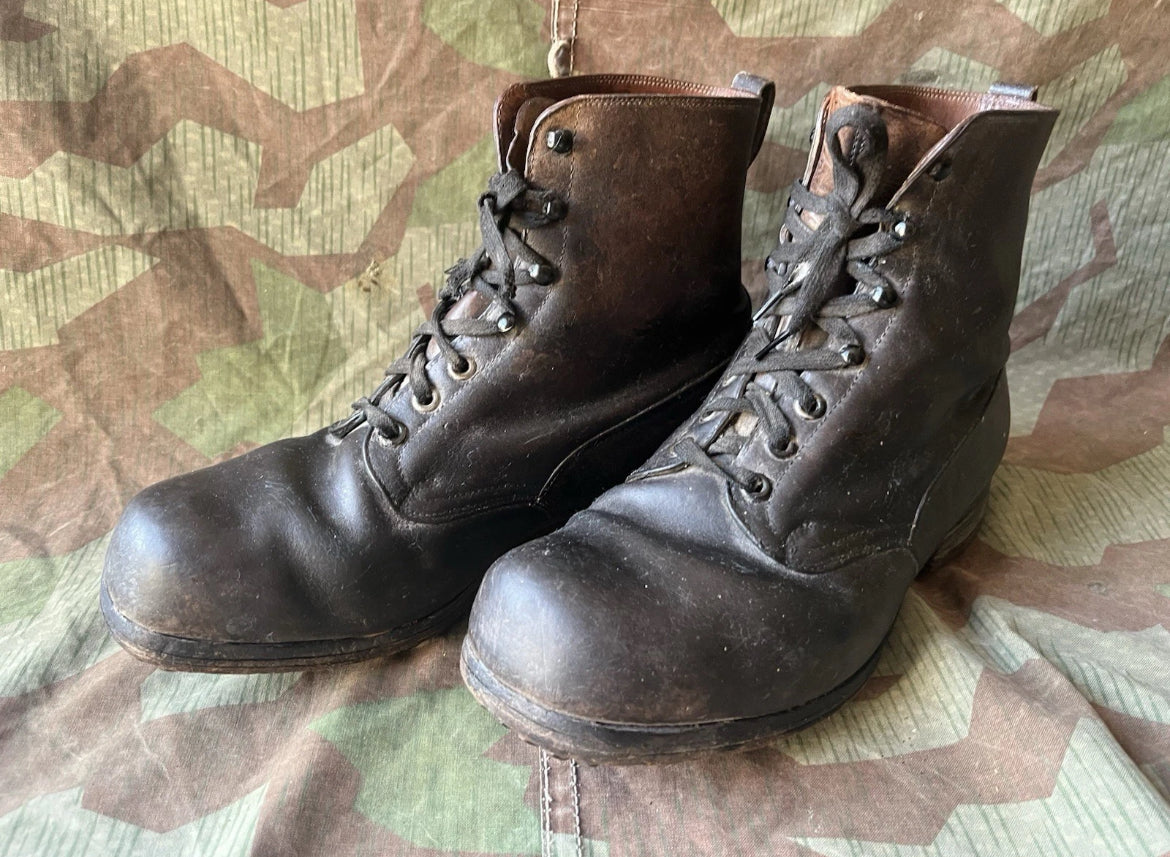 WW1/interwar/WW2 swiss army leather shoes nails boots eu size 43/44