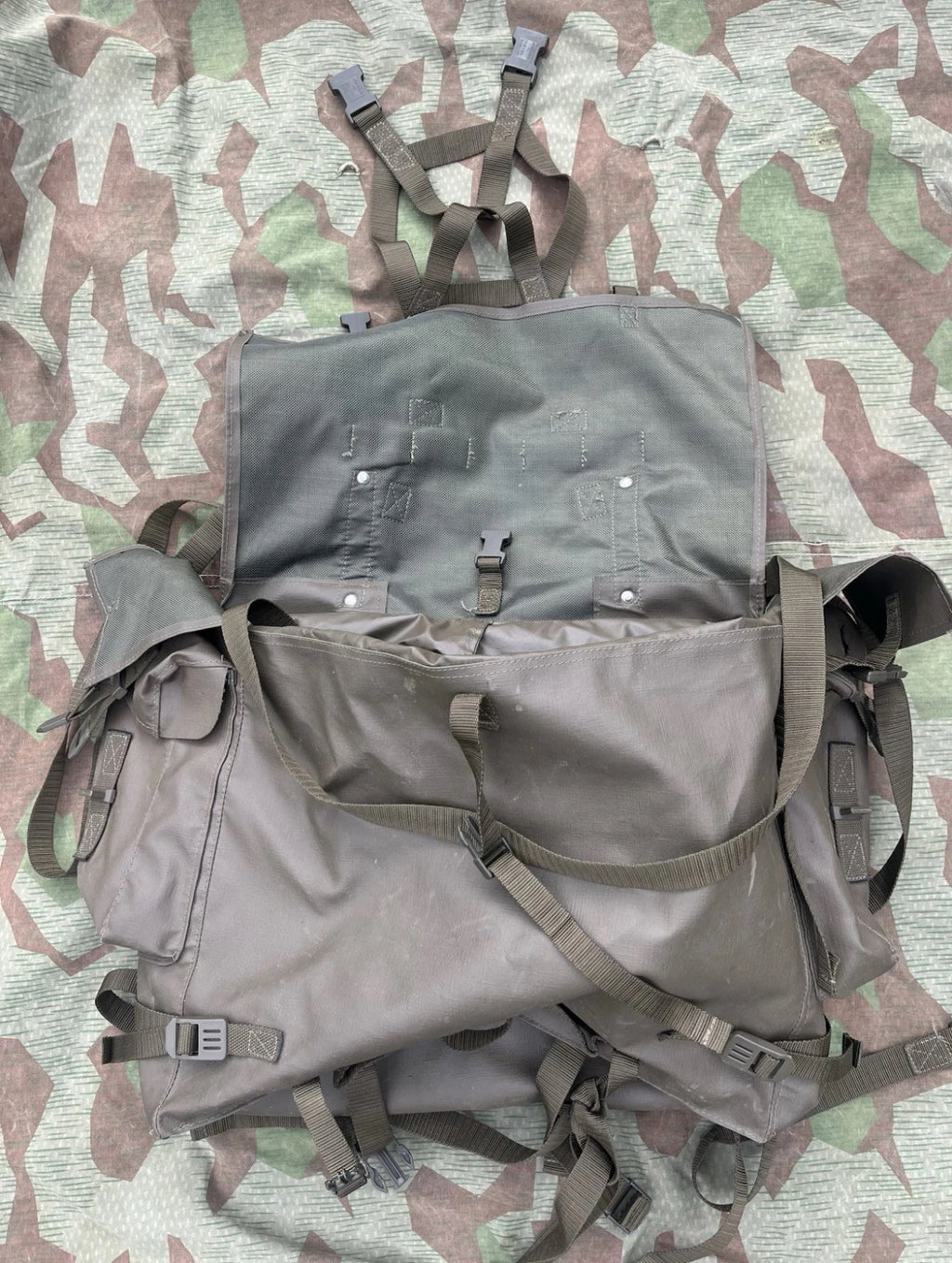 Modern Swiss army combat backpack field haversack pack taz 90 uniform soldier early type