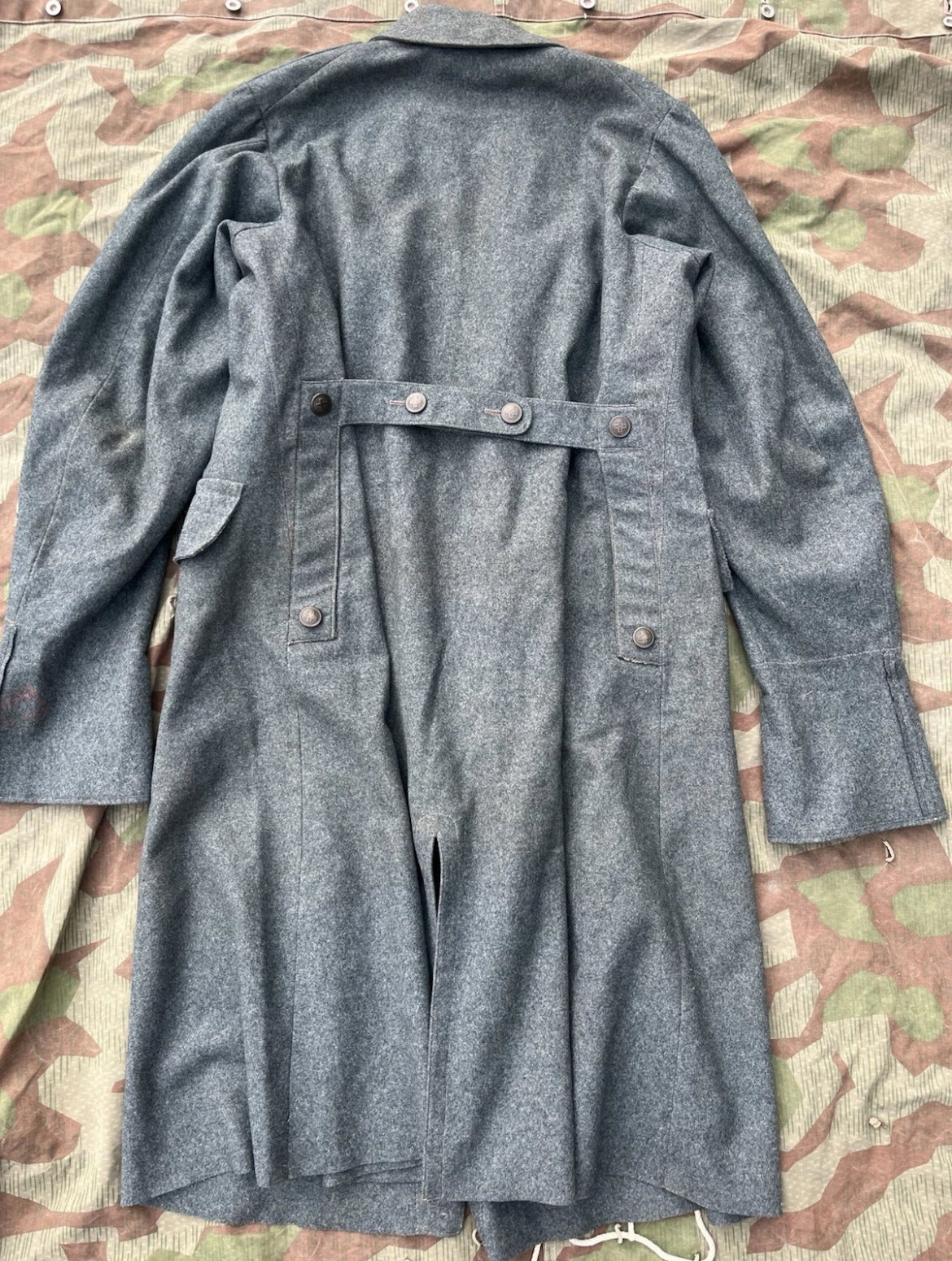 Interwar/WW2 Swiss army coat great coat uniform sergeant NCO ord.26 early war