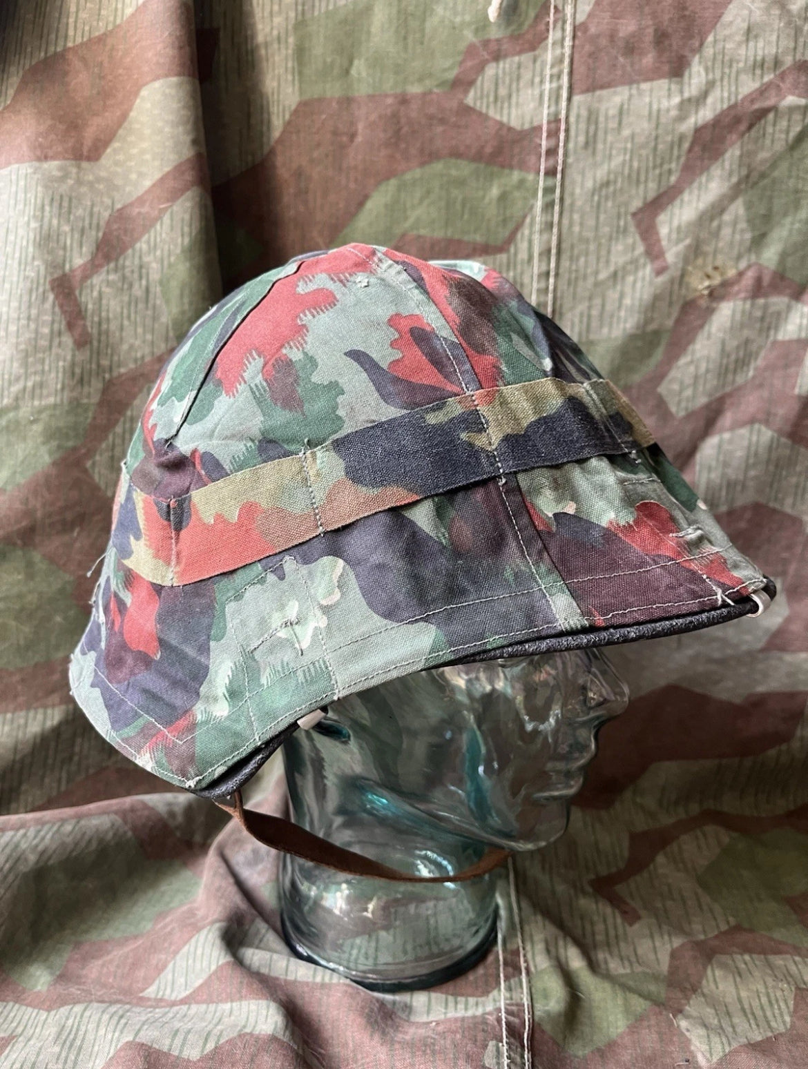 Cold War Swiss army m18 helmet reversible camo cover alpenflage taz 57 uniform soldier