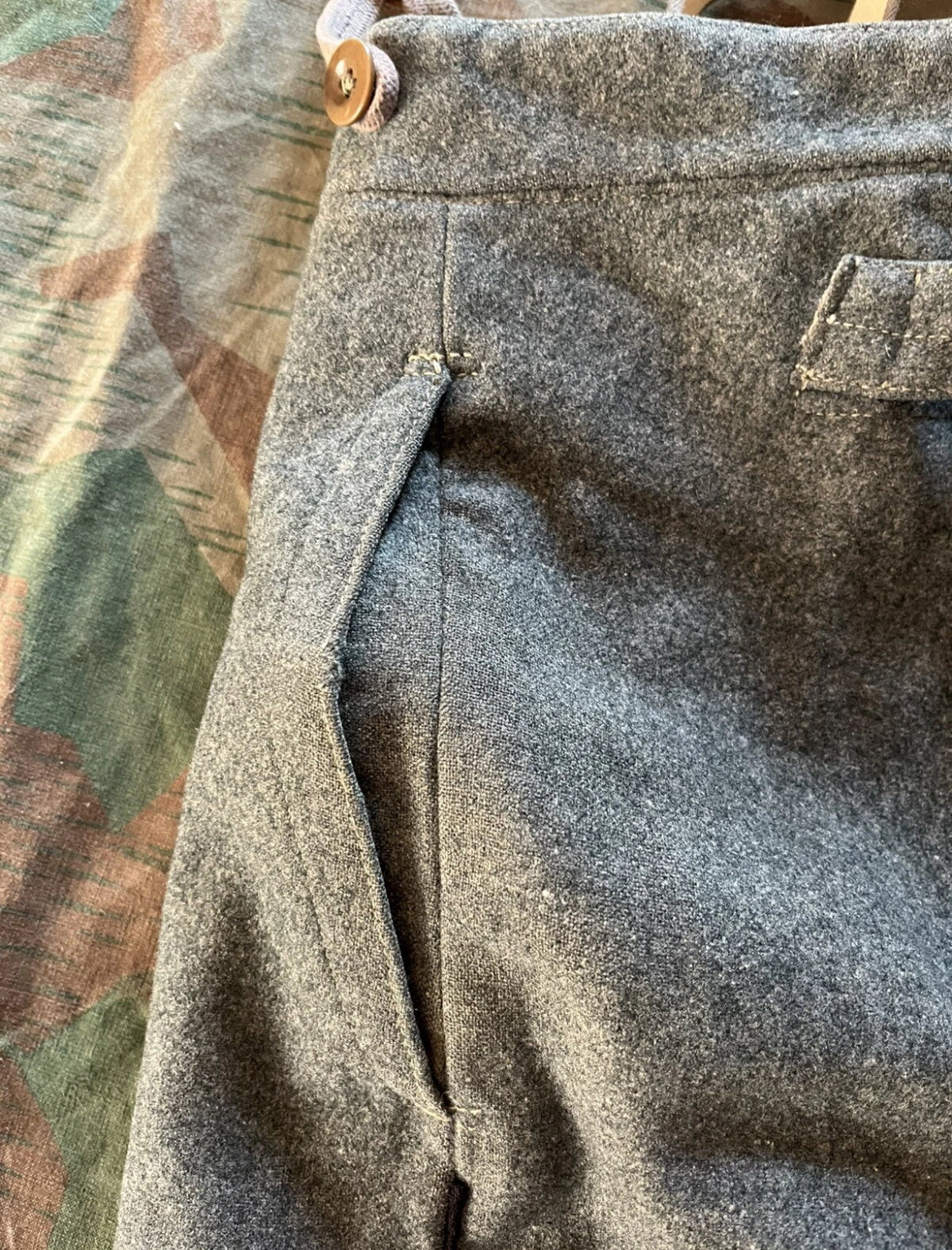 Interwar/WW2 Swiss army pants trousers uniform soldier ord.26 early war wool