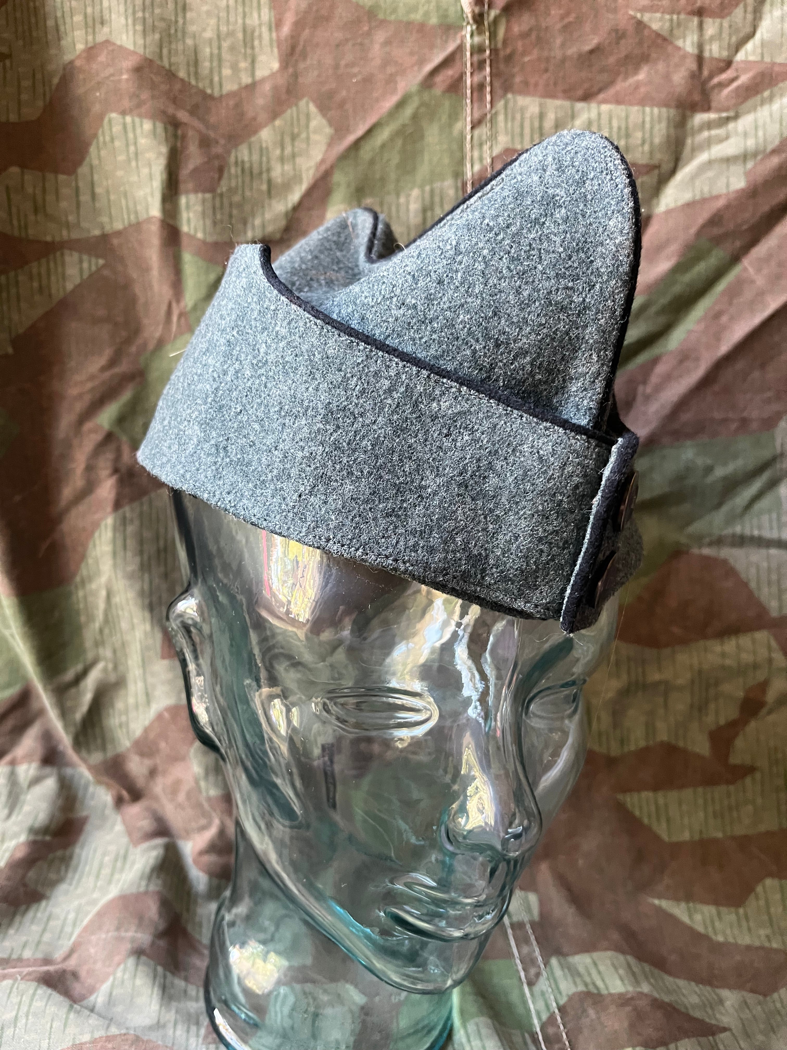 Interwar/WW2 Swiss army side cap hat uniform solider ord.26 early war size 56