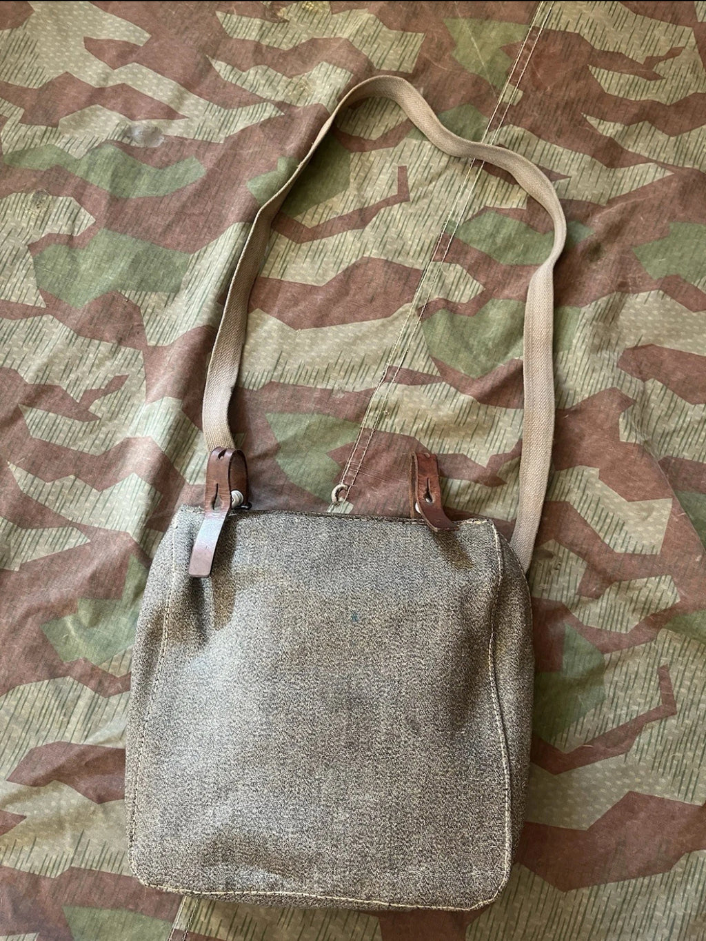 Interwar/ WW2 Swiss army Bread bag gear sack uniform soldier early model