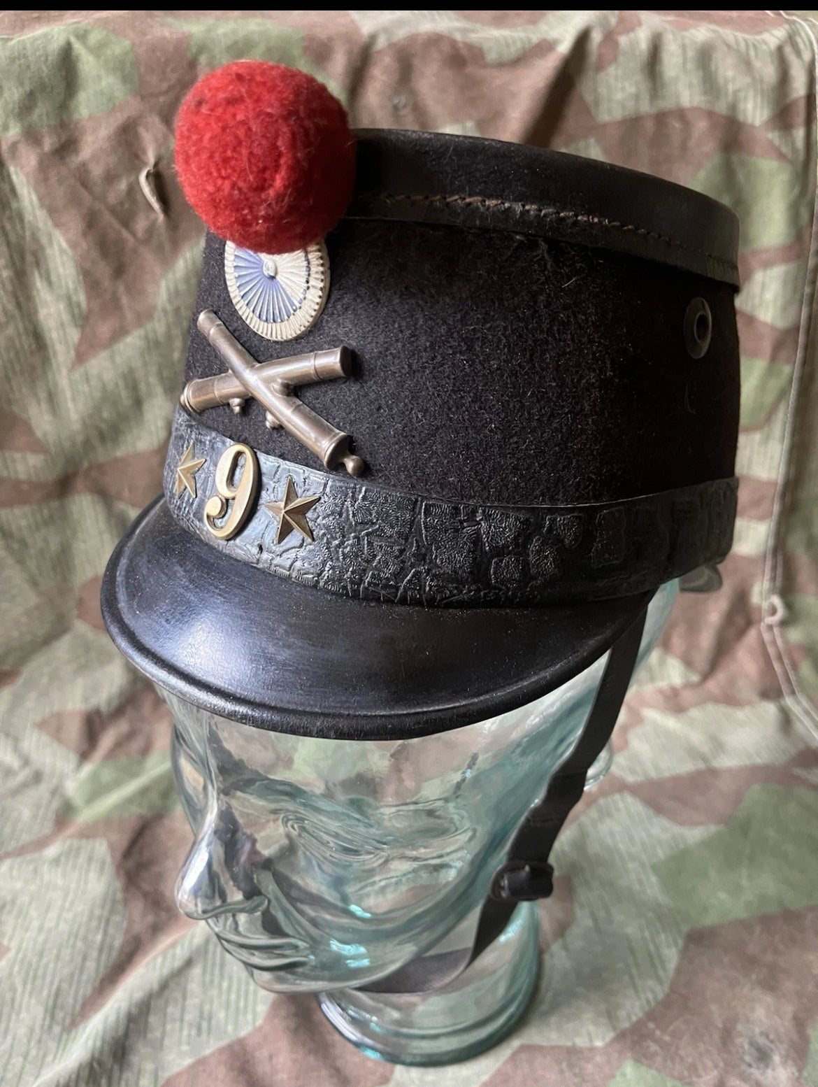 ww1 Swiss army artillery tschako shako schako hat cap ord.1898 uniform soldier