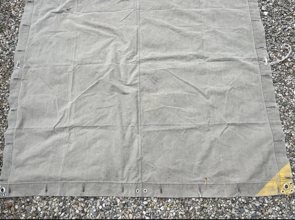 WW1/interwar/WW2 Swiss army canvas tent half field cover model 1906