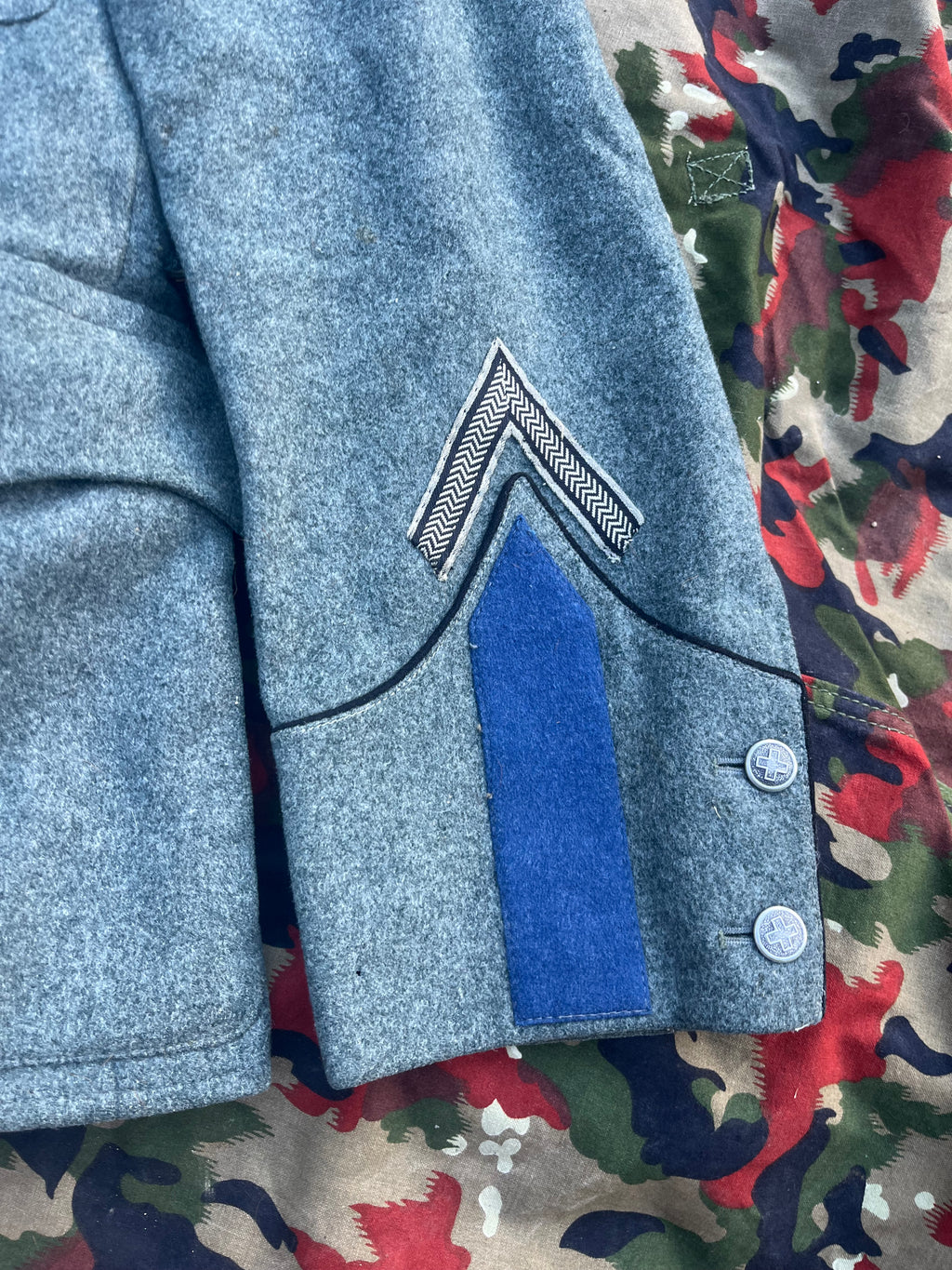 WW2 Swiss army uniform medic soldier jacket ord.40 medics