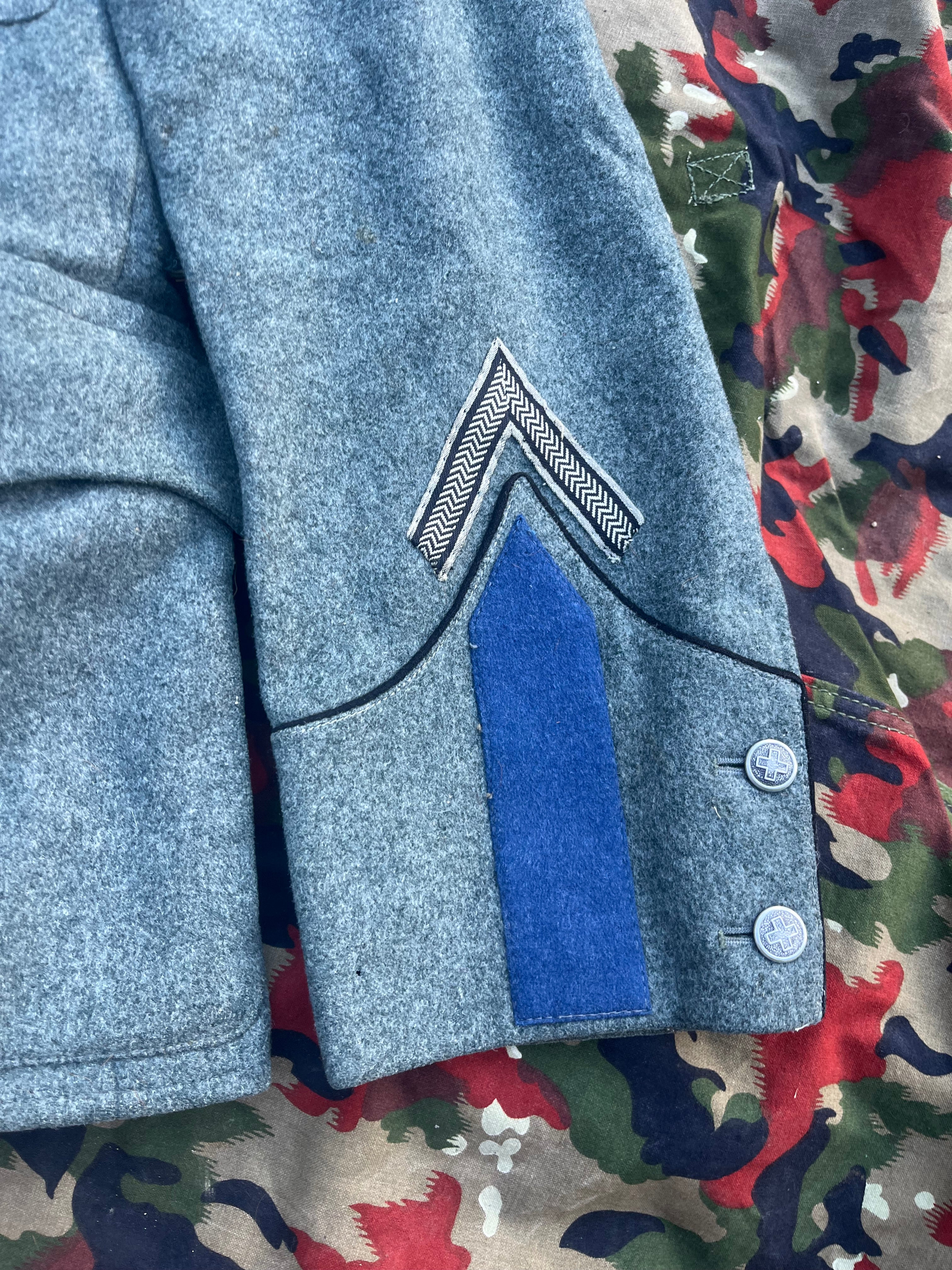 WW2 Swiss army uniform medic soldier jacket ord.40 medics