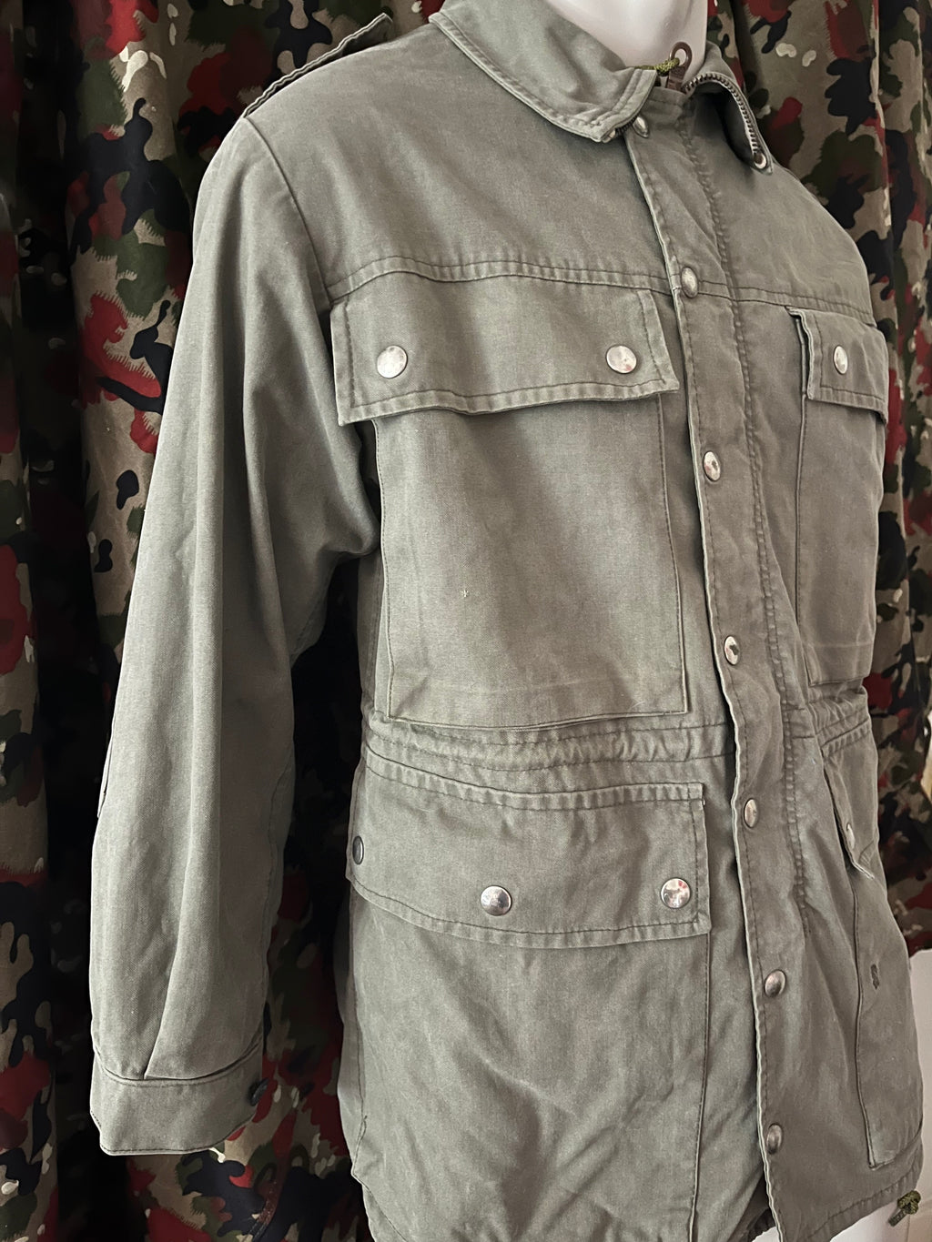 Cold War mountain troops jacket Swiss army uniform soldier size M