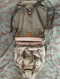 Cold War Swiss army complete backpack set infantry mountain with additional haversack salt and pepper uniform