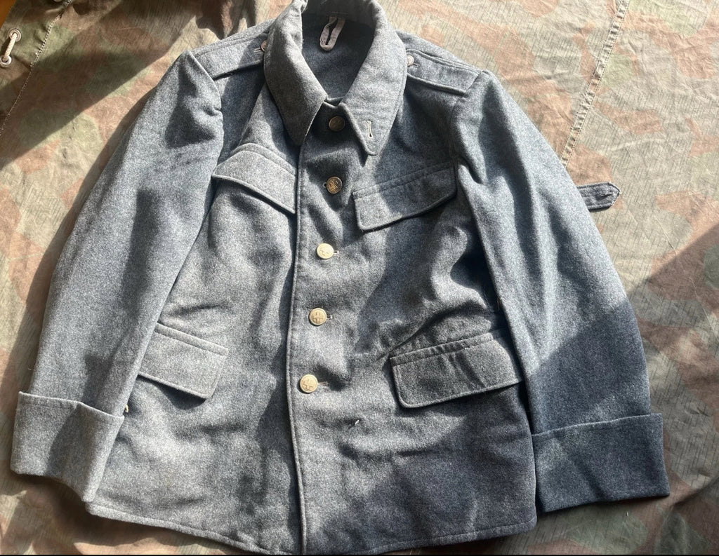 WW2 Swiss army field jacket maneuvers mountain troops uniform soldier ord.40 mid to late war
