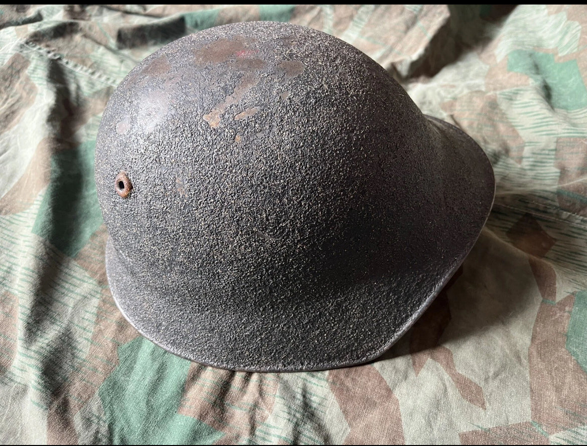 WW2 Swiss army m18 helmet full loop green interior soldier uniform m18/43