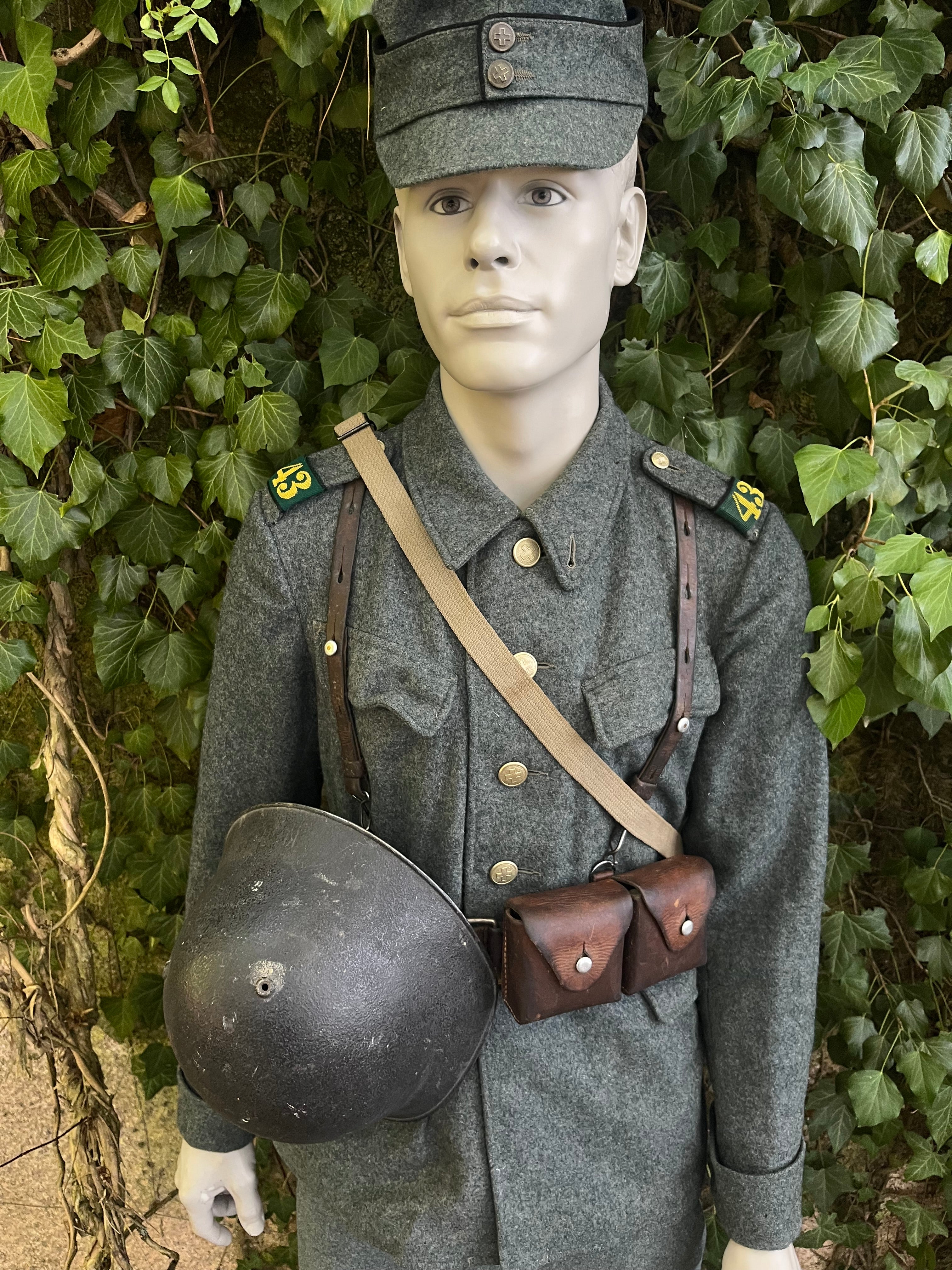 WW2 Swiss army complete field army uniform light ord.40 mid to late war soldier