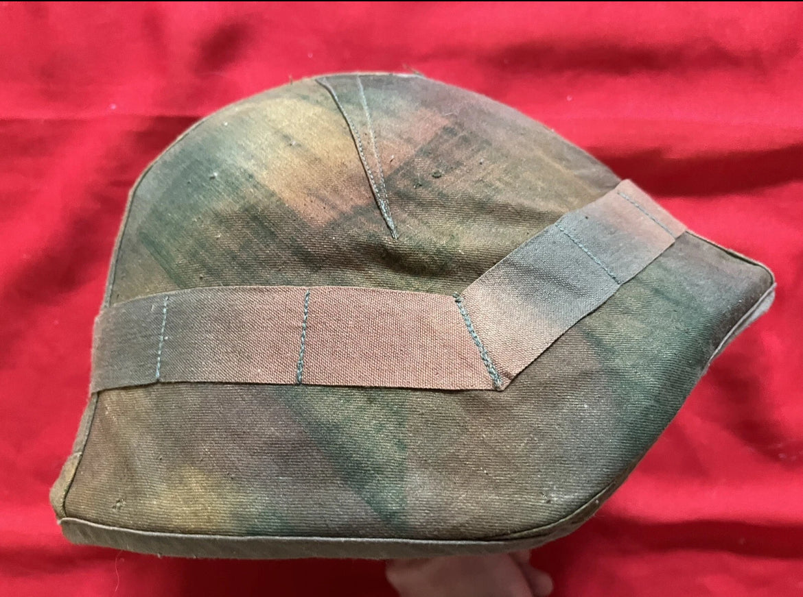 WW2 Swiss army m18 helmet full liner with reversible camo cover shell uniform soldier