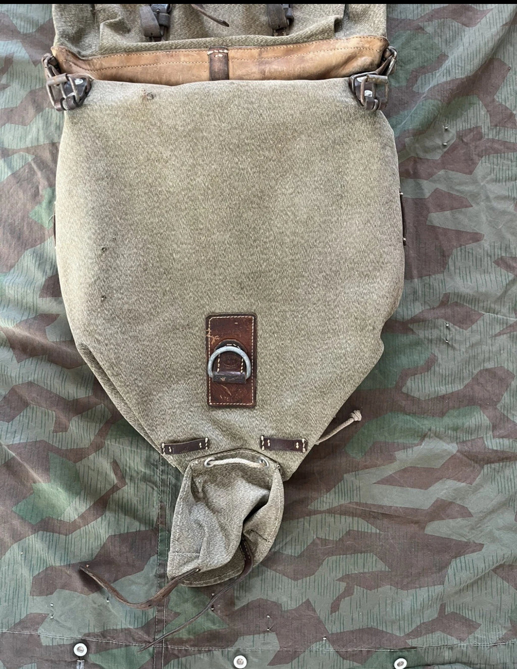 Cold War Swiss army complete backpack set infantry mountain with additional haversack salt and pepper uniform
