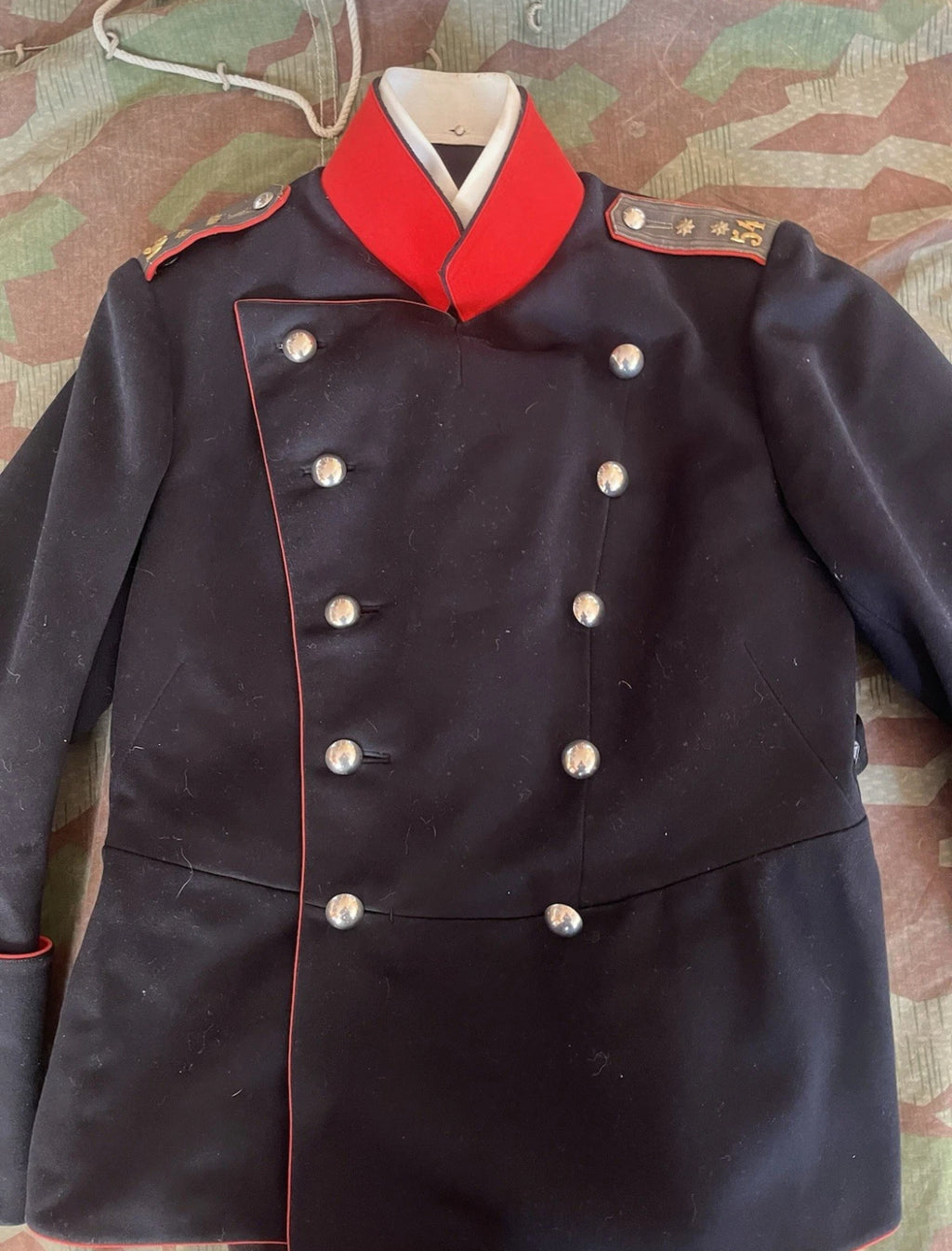 WW1 Swiss army officer first lieutenant complete uniform jacket pants ord.1898