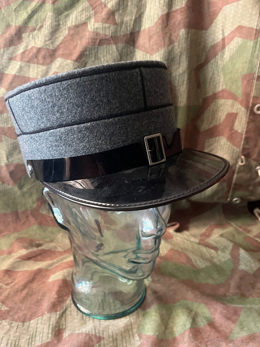 Cold War  Swiss army NCO officer visor cap hat kepi uniform ord.1949