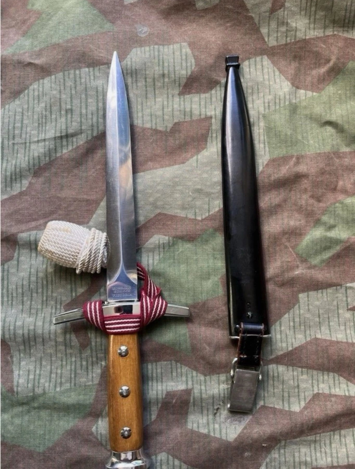 WW2/cold war Swiss army NCO officer dagger bayonet blade Victoria