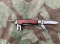 WW2 Swiss army pocket knife blade tool uniform soldier wenger
