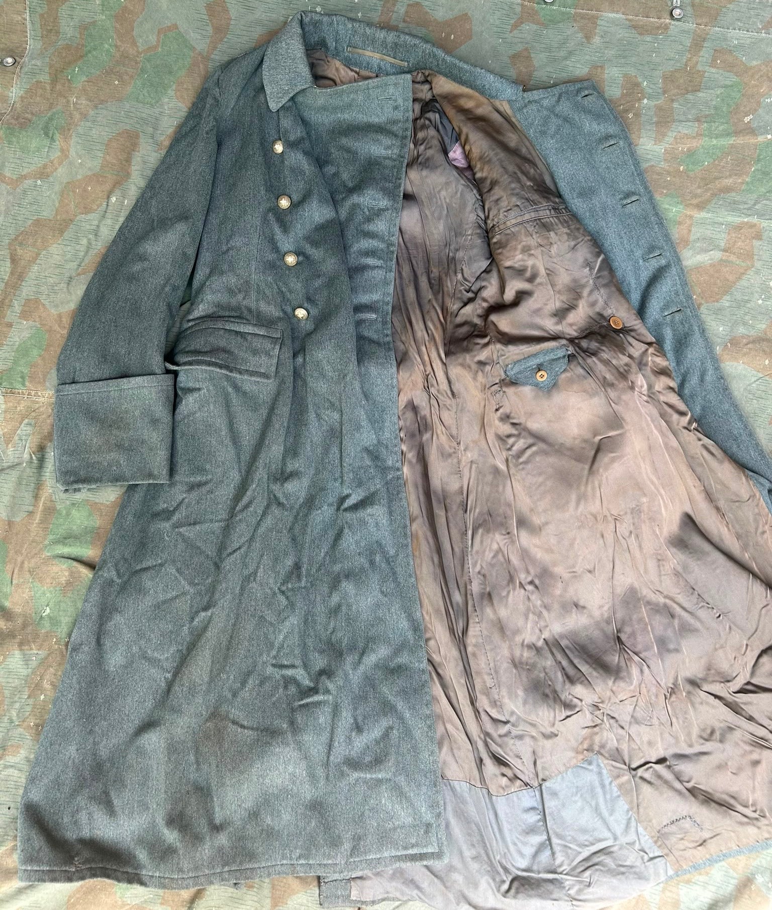 Interwar/WW2 Swiss army officer coat great coat uniform ord.26 early war