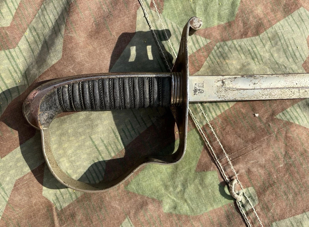 19th century/WW1 Swiss army sword blade saber officer NCO uniform