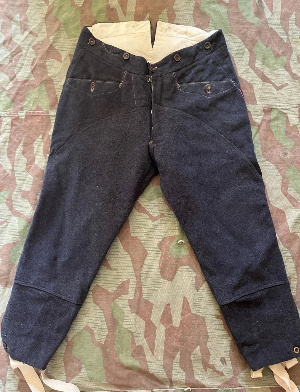 WW1 Swiss army pants riding cavalry artillery cyclist rider breeches ord.1898