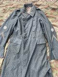 Interwar/WW2 Swiss army coat great coat uniform sergeant NCO ord.26 early war