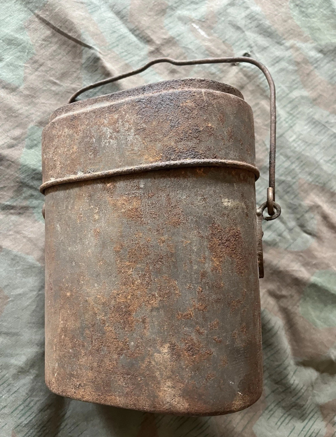 WW1 rare Swiss army mess tin eating equipment bowl kit field gear