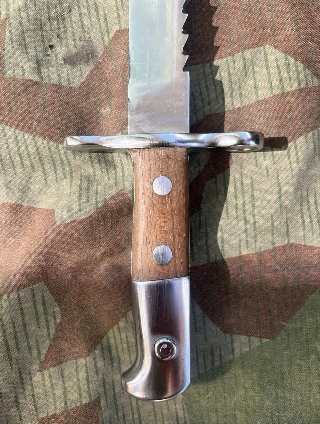 WW1/interwar/WW2 Swiss army long saw bayonet blade artillery sappers model 1914 uniform soldier