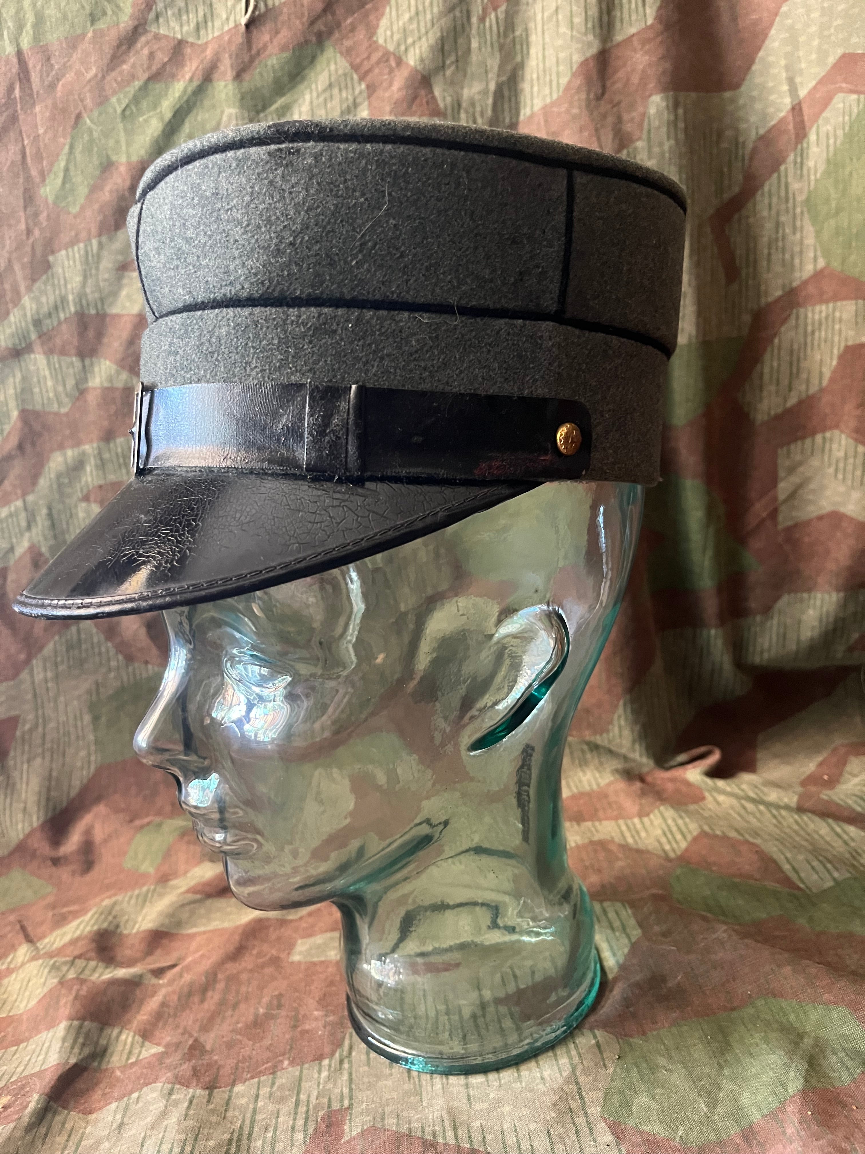 WW2 Swiss army NCO officer visor cap hat kepi uniform ord.1926